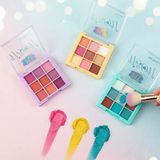 Zenvia 9 Renkli Far Paleti - 3'lü Set - 000-Siyah