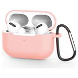 Zenvia Ally Apple Airpods Pro Ince Slim Silikon KILIF+ANAHTARLIK-(5775) ZNV-HBY3245 - Kırmızı