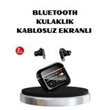 Zenvia Anc Teknolojili Kablosuz Bluetooth Kulaklık – Dokunmatik, Dijital Göstergeli, Yüksek Ses - --