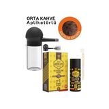 Zenvia Aplikatörlü Saç Dolgunlaştırıcı Fiber Topik Toz Orta Ton Kahverengi 721500