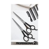 Zenvia Berber Makası 2 Adet Profesyonel 6.5 Inç Çelik