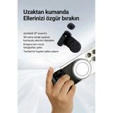 Zenvia Bluetooth Manyetik Telefon Yapıştırma Kavrama Halka Dolgu Işığı Ile Magsafe Selfie Klips