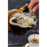 Zenvia Cam Cezve 400 ml ROYALEKS-CLKN-1858 (ZNV-556) - Renkli