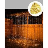 Zenvia Dekoratif 3x3 LED Perde Işık Şelale Tasarım Enerji Tasarruflu - 1 m - Renkli