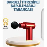 Zenvia Elektrikli Masaj Tabancası Sessiz Çalışma ve Derin Doku Masajı ZNV2025 - Renkli