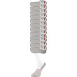 Zenvia Gri Erkek Babet Çorap 12 Çift - Renkli