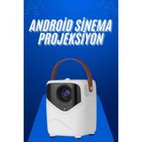 Zenvia Hd Ayaklı Portatif Projeksiyon Cihazı Android Işlemcili Sinema Projektörü