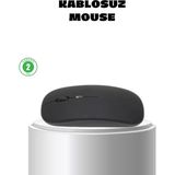 Zenvia Kablosuz Oyuncu Mouse – Gelişmiş Optik Sensör, Profesyonel ve Oyun Kullanımına Uygun