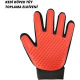 Zenvia Kedi ve Köpek Tüy Toplama Masaj Eldiveni - 000-Siyah - standart