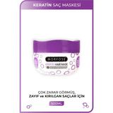 Zenvia Keratin Saç Maskesi 500 ml - Yıpranmış Saçlar Için - Mrfs - Renkli