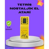 Zenvia Klasik Tetris Oyunu El Konsolu – Taşınabilir Pil ile Çalışan Retro El Aterisi (ZNV-5456)