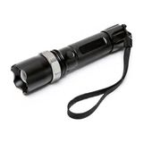 Zenvia KM-110 Profesyonel Şarjlı El Feneri Ledli+Flashlight+Zoom Özellikli Aparatlı 6 Parça Full Set - Renkli