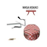 Zenvia Masa Örtüsü Klipsi - Metal Masa Kelepçesi Masa Örtüsü Sabitleyici 8 Adet