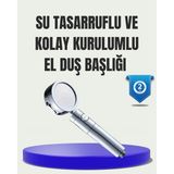 Zenvia Masaj ve Yağmur Modlu Su Tasarruflu Duş Başlığı Znv-Tcndym - standart