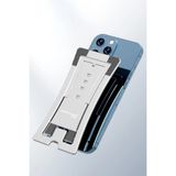 Zenvia Mey Ithalat® CM23 Ayarlanabilir Katlanabilir Masaüstü Telefon Tutucu - Gümüş - 1 - Renkli