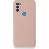 Zenvia Mey Ithalat® General Mobile Gm 21 Plus Kılıf Nano Içi Kadife Silikon - Pudra
