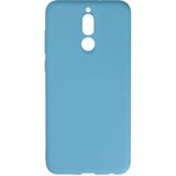 Zenvia Mey Ithalat® Huawei Mate 10 Lite Kılıf Nano Içi Kadife Silikon - Mavi