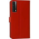 Zenvia Mey Ithalat® Huawei P Smart 2021 Kılıf Trend S Plus Kapaklı Kılıf - Kırmızı