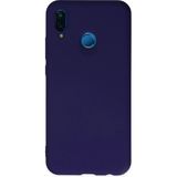 Zenvia Mey Ithalat® Huawei P20 Lite Kılıf Nano Içi Kadife Silikon - Mor