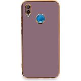 Zenvia Mey Ithalat® Huawei P20 Lite Kılıf Volet Silikon - Mor