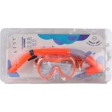 Zenvia Mey Ithalat® KZLD-AK301-121CS Maske Snorkel Set Ozel Cam 24 - Renkli
