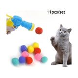 Zenvia Mey Ithalat® Peluş Top Atan Interaktif Kedi Oyuncağı
