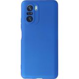 Zenvia Mey Ithalat® Poco F3 Kılıf First Silikon - Mavi