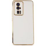 Zenvia Mey Ithalat® Poco F5 Pro Kılıf Volet Silikon - Beyaz