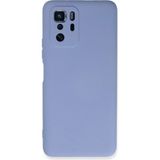 Zenvia Mey Ithalat® Poco X3 Gt Kılıf Nano Içi Kadife Silikon - Lila