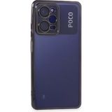 Zenvia Mey Ithalat® Poco X5 Pro 5g Kılıf Lensli Silikon - Mor