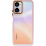 Zenvia Mey Ithalat® Realme 10 Pro 5g Kılıf Dora Kapak - Pudra
