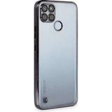 Zenvia Mey Ithalat® Realme C25Y Kılıf Lensli Silikon - Siyah