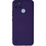 Zenvia Mey Ithalat® Realme C25Y Kılıf Nano Içi Kadife Silikon - Mor