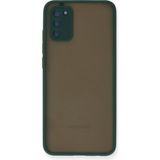 Zenvia Mey Ithalat® Samsung Galaxy A02S Kılıf Montreal Silikon Kapak - Yeşil