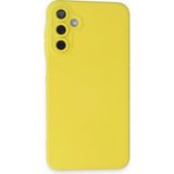 Zenvia Mey Ithalat® Samsung Galaxy A25 5g Kılıf Nano Içi Kadife Silikon - Sarı