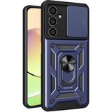 Zenvia Mey Ithalat® Samsung Galaxy A25 5g Kılıf Pars Lens Yüzüklü Silikon - Lacivert