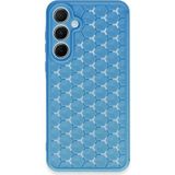 Zenvia Mey Ithalat® Samsung Galaxy A25 5g Kılıf Petek Silikon Kapak - Mavi