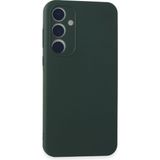 Zenvia Mey Ithalat® Samsung Galaxy A35 5g Kılıf First Silikon - Koyu Yeşil