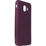 Zenvia Mey Ithalat® Samsung Galaxy J4 Kılıf First Silikon - Mürdüm