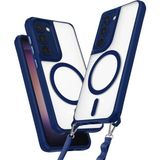Zenvia Mey Ithalat® Samsung Galaxy S23 Plus Kılıf Enka Magsafe Silikon Kılıf - Lacivert