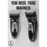 Zenvia Mey Ithalat® Şarjlı Paslanmaz Çelik Bıçaklı ve Kablosuz Saç Sakal Tıraş Makinesi - Renkli