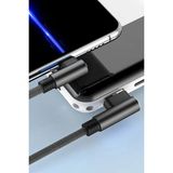 Zenvia Mey Ithalat® USB To Lightning 3m 2.4A Kablo - Siyah - 1