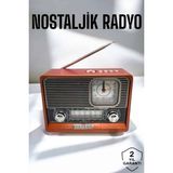 Zenvia Nostaljik Görünümlü USB Girişli Bluetooth Bağlantılı Radyo - 1