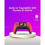 Zenvia P5 Taşınabilir Retro Konsol – 520 Oyun, Ergonomik Tasarım, Nostaljik Eğlence Znv-Tcndym