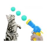 Zenvia Peluş Top Atan Interaktif Kedi Oyuncağı - Renkli