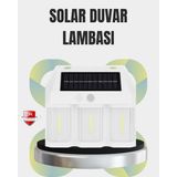 Zenvia Pır Sensörlü Solar Lamba – Otomatik Şarj ve Gece Aydınlatma ZNV2025 - 0 - Siyah