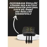 Zenvia Powerbank Kulaklık ve 7 Kordonlu Akıllı Saat Çoklu Şarj Girişi Bluetooth Bağlantılı Znv-Tcn - 35 - 48 mm - 1 - Çok Renkli