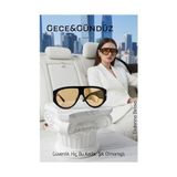 Zenvia Premium Gece ve Gündüz Görüş Kadın Sürüş Gözlüğü - Anti-Refle Lüks Tasarım 722575