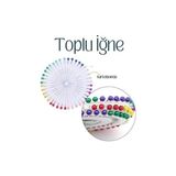 Zenvia Renkli Başlı Toplu Iğne 40 Adet