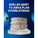 Zenvia Rf Kumandalı Renk Değiştiren Tv LED Şerit 2mt ZNV2025 - Renkli
